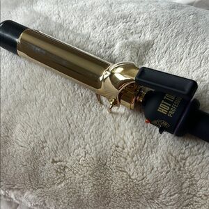 Hot Tools Gold and Black 1in Curling Iron